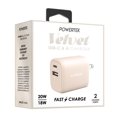 thumbnail image 3 of Velvet USB C Wall Charger Block 20W PD, Liquipel Powertek Type C Fast Charging Cube, Phone Wall Power Adapter with Foldable Plug, Compatible with iPhone, iPad, iWatch, Galaxy, Android, Pixel, Tablet, 3 of 7