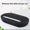 thumbnail image 4 of Purificador de aire ultrafino eliminador de olor a formaldehído para coche, hogar y oficina con puerto USB (negro), 4 of 8