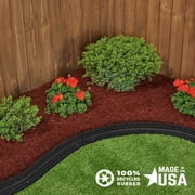 GroundSmart Red Shredded Rubber Mulch, 1.5 Cu Ft