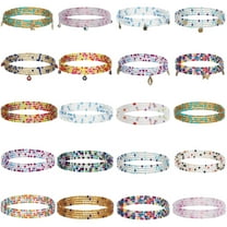 OUNONA 20pcs Waist Beads Body Chain For Women Belly Chains For Beach Parties And Everyday Wear Jewelry