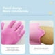 thumbnail image 5 of Guantes de baño para mascotas, rosa, 5 of 6