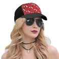 thumbnail image 5 of Yiaed Bulldog Red Print Baseball Cap Dad Hat Polo Style Plain Blank Adjustable Size, 5 of 5