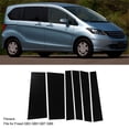 thumbnail image 4 of Side Door Window Cover, Anti Wear Anti Aging High Temperature Resistance Easy Installation Window Door B Column Panel 6 Pcs  For Freed GB3, 4 of 8