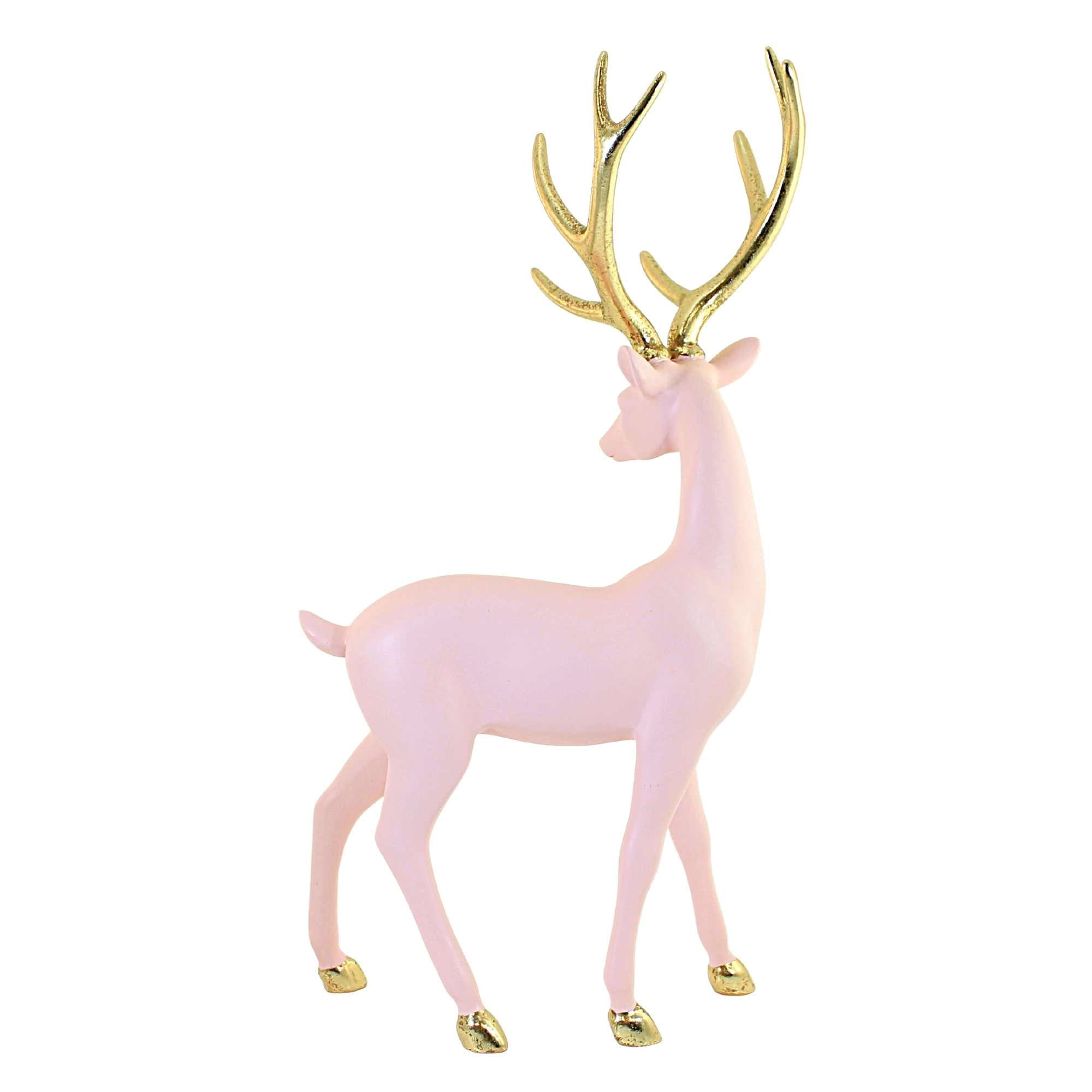 Vintage Crockpot Ornament – Pink Antlers