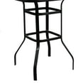 thumbnail image 5 of Tcbosik Wrought Iron Glass High Bar Table Patio Bar Table,for Home,Bars, Restaurants, Black, 5 of 10