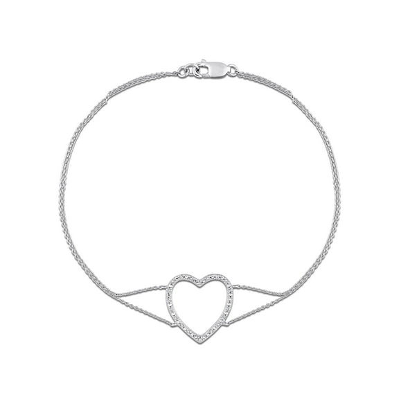 Everly Women's Diamond 10k White Gold Bracelet