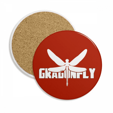 

Insect Harm Fears Animal Dragonflies Coaster Cup Mug Tabletop Protection Absorbent Stone
