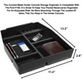 thumbnail image 3 of lebogner Center Console Organizer Storage Tray Compatible With Ford F150, Armrest Console Secondary Accessories Box, 3 of 5