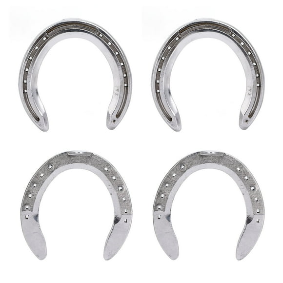 Herraduras para caballos, 4 herraduras de aleación de aluminio, herraduras construidas para durar