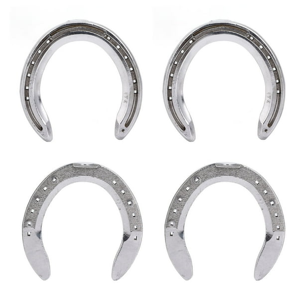 Herraduras para caballos, 4 herraduras de aleación de aluminio, herraduras construidas para durar