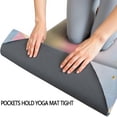 thumbnail image 3 of Colorful Cloud Star Pattern Hot Yoga Mat Towel Non Slip for Hot Yoga - Quick-Drying Yoga Mat Cover with 4 Corner Pockets with Travel Bag - Hot Yoga Towel Non Slip 74"x26", 3 of 6