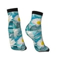 thumbnail image 4 of Bingfone Daisy Flowers Design Patterned Men'S Women'S Casual Cotton Socks, 4 of 9