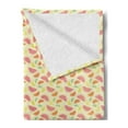 thumbnail image 2 of Fruit Soft Flannel Fleece Throw Blanket, Colorful Citrus Pattern with Lime Grapefruit Lemon and Orange Slices, Cozy Plush for Indoor and Outdoor Use, 50" x 70", Cream and Multicolor, by Ambesonne, 2 of 5