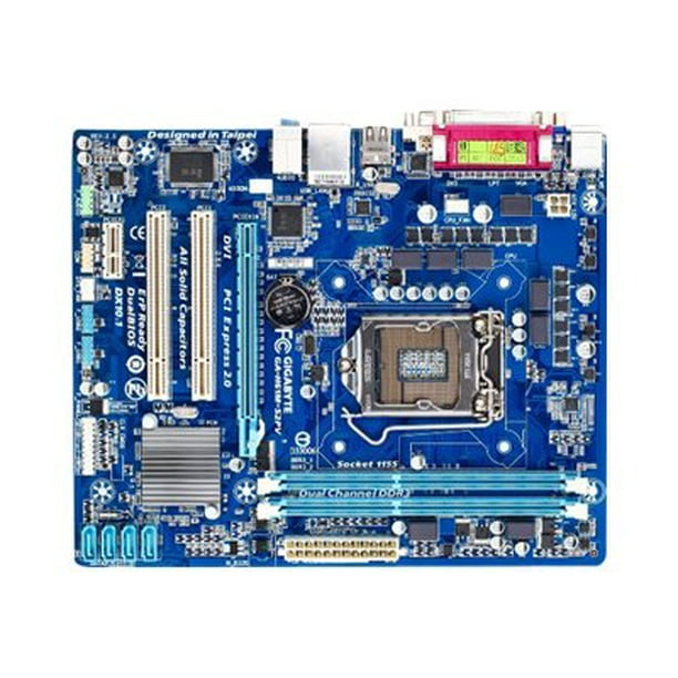 Gigabyte Ga H61m S2pv 2 0 Motherboard Micro Atx Lga1155 Socket H61 Gigabit Lan Onboard Graphics Cpu Required Hd Audio 8 Channel Walmart Com Walmart Com