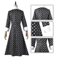 thumbnail image 3 of Women Wednesday Addams Dress, Halloween Christmas Costumes, 3 of 4