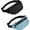 Black+Grey blue, variant on zrova Waterproof Fanny Pack for Men Women, Lightweight Sports Waist Bag, Adjustable Belt Bag for Travel Hiking Running Outdoor Activities