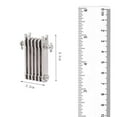 thumbnail image 1 of Cute Dollhouse Heating Radiator Miniature 1:12 Scale Alloy 1/12 Crafts Toy for Children, 1 of 7