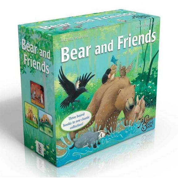 Bear Books Bear and Friends (Boxed Set): Bear Snores On; Bear Wants More; Bear's New Friend, (Board Book)