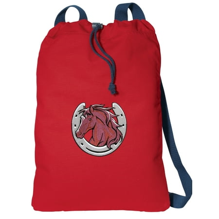 Canvas Horse Design Drawstring Bag Deluxe Lover Backpack Cinch Pack For Him Or Her Canvas Horse Design Drawstring Bag Deluxe Lover Backpack Cinch Pack For Him Or Her