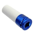thumbnail image 4 of Mistaha Hexagonal Lug Nut Socket for 17mm Tire Screws - White and Blue Color Combination, 4 of 7