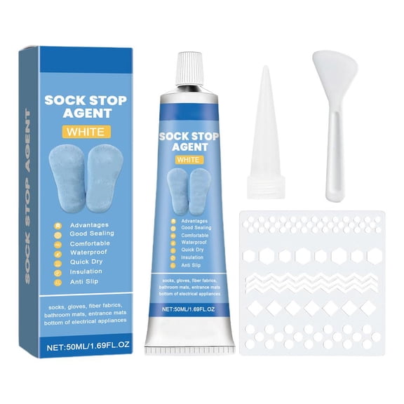 NonSlip Adhesive for Socks, Fabric Paint, Sock Stopper for Wool Socks Hot B4