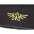 thumbnail image 2 of Legend Of Zelda Wingcrest Triforce Knit Cuff Beanie Hat Cap Men Women, 2 of 6