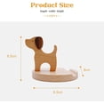 thumbnail image 4 of Lishi Wooden Universal Desk Cell Phone Holder - Creative Smartphone, iPhone, iPad, Tablet, and PC Stand, 4 of 5