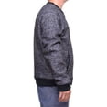 thumbnail image 2 of Calvin Klein Mens Multi-tone Bomber Jacket, Black, Large, 2 of 3