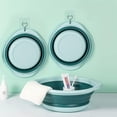 thumbnail image 4 of Collapsible Washbasin, Collapsible Washbasin Multifunctional Portable Washbasin Collapsible Round Washbasin Washbasin Collapsible Washing Basket Silic, 4 of 5