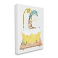 thumbnail image 3 of Stupell Industries Children's Giraffe Animal Bubble Bath Yellow Bathroom, 16 x 20,Design by Erica Billups, 3 of 5
