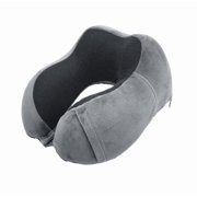 Protege 4-Piece Ergonomic Memory Foam Neck Pillow Travel Set