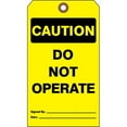 thumbnail image 2 of See All Industries Danger Tag,7 in H,4 in W,Cardstock,PK25 DTUF-G35, 2 of 2