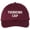 Maroon, variant on Thinking Cap Hat Funny Embroidered Dad Hat Humor Novelty Adjustable Baseball Cap (Black)