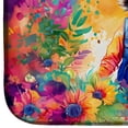 thumbnail image 4 of Hippie Animal Raccoon Dish Drying Mat 14 in x 21 in, 4 of 5