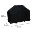 thumbnail image 2 of Heavy Duty Waterproof Barbecue (bbq) Storage Cover - Black, 2 of 5