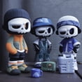 thumbnail image 4 of Figura de Mr.Bone, serie Camping de 4ª generación, caja sorpresa, decoración de escritorio, muñeco, caja misteriosa, adornos, juguete de colección, modelo, regalo sorpresa, 4 of 5