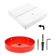 thumbnail image 7 of 5.7 Inch Bi-Metal Hole Saw HSS Hole Cutter Heavy Duty for Drilling Wood Plastic Plywood Ceiling Thin Metal(145mm), 7 of 7