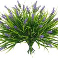 thumbnail image 1 of LCXmlly Fake Plant Realistic Looking Vibrant Color Non Withering Simulation Lavender Fake Plants Easy Maintenance Artificial Greenery Plants 6Pcs, 1 of 9