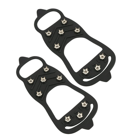 Gupbes Shoe Spikes Cover, Multifunction High Quality Silicone 8‑Tooth Crampons For Hiking For Friends For Mountaineering