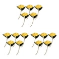 thumbnail image 2 of Ramo artificial Inteprter 5 piezas decoración del hogar aspecto realista Amarillo, 2 of 6