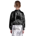 thumbnail image 4 of Doomiva Ensemble de Performance Jazz Moderne pour Garçons et Filles Vêtements de Danse de Rue Hip Hop 2 Pcs Noir 14, 4 of 5