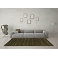 thumbnail image 3 of Ahgly Company Indoor Rectangle Abstract Brown Contemporary Area Rugs, 5' x 8', 3 of 4