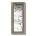 thumbnail image 2 of ArtToFrames 5" x 14" Regency Silver Picture Frame, 5x14 inch Silver Wood Poster Frame (WOM-5023),  Pack, 2 of 7