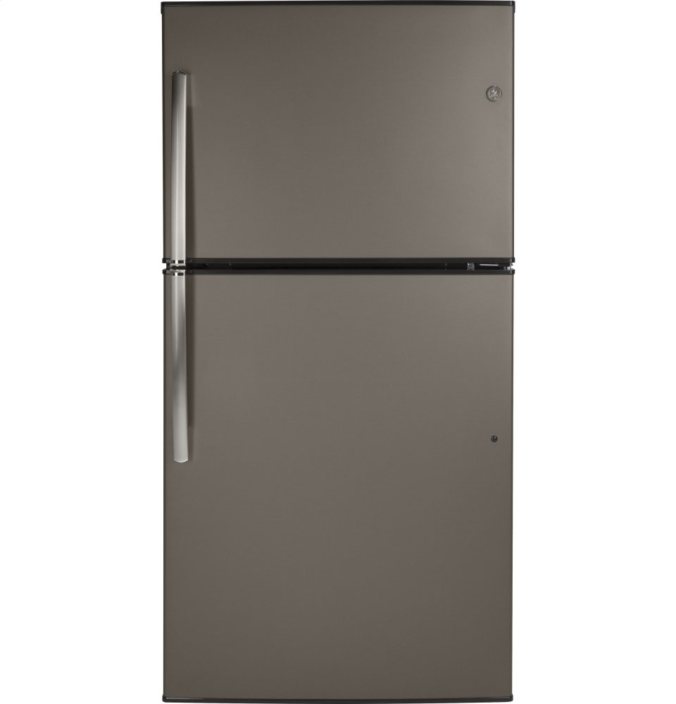 GE Appliances GIE21GMLES Slate Series 33 Inch Freestanding Top Freezer