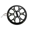 thumbnail image 3 of pitrice Car Horn Decorative Cover Speaker Grilles Protector Black for Light 8inch, 3 of 9