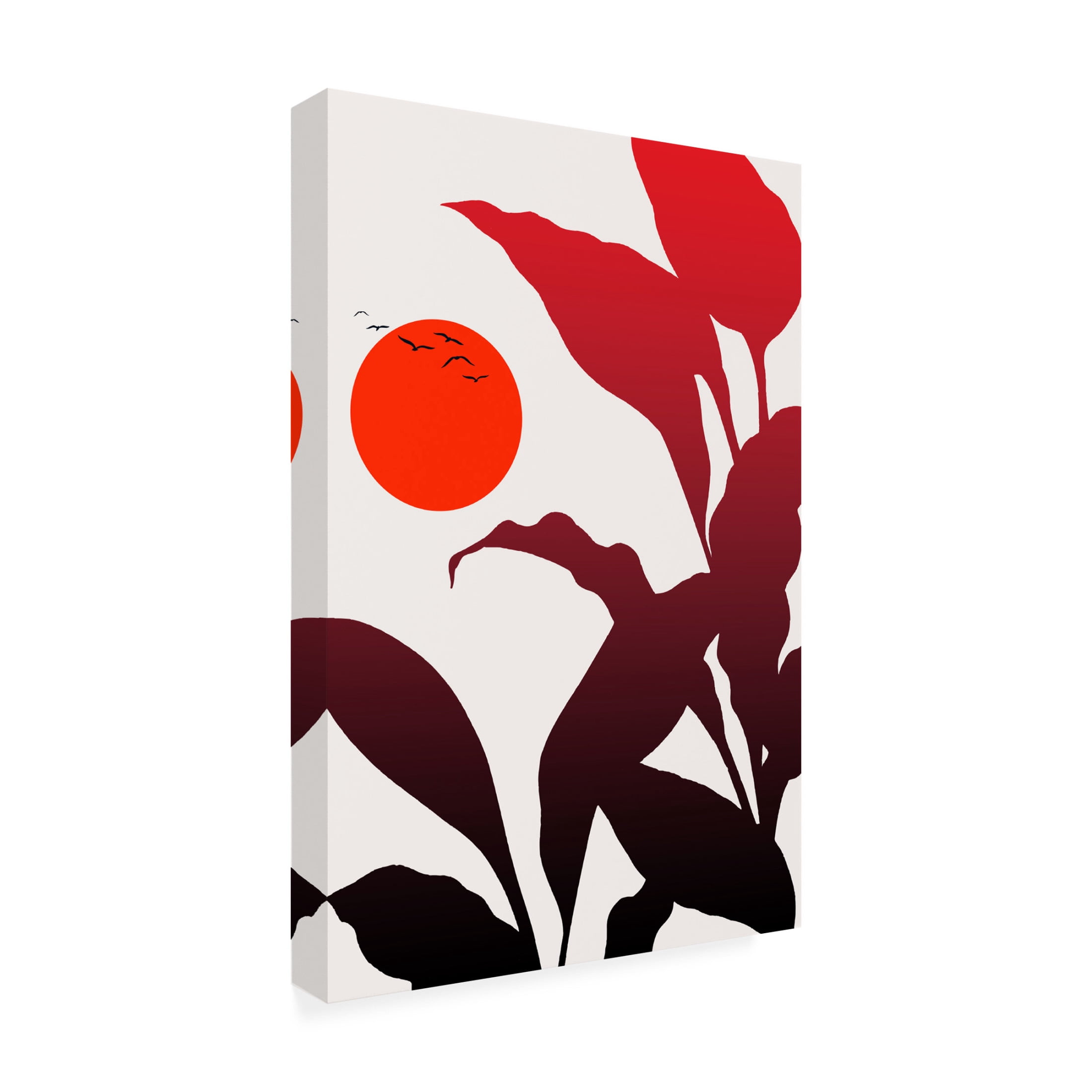 Trademark Fine Art Kubistika Tropical Sunset Canvas Wall Art