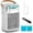 white, variant on Aerozy Mini Portable Evaporative Air Cooler, 5400mAh Battery, 1200ml Water Tank, 3 Speeds, 2 Mist Modes, 7-Hour Timer, Remote Control