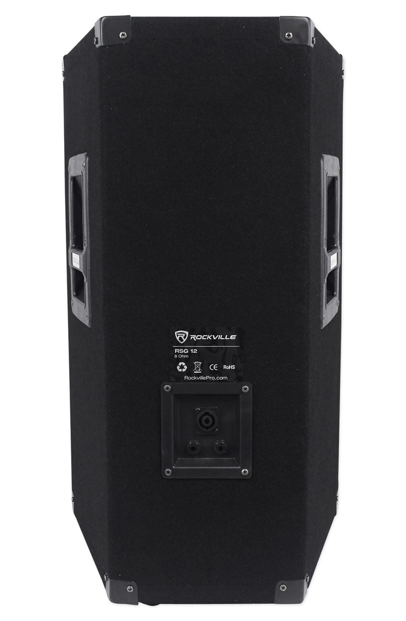 Rockville RSG12 12 3-Way 1000 Watt 8-Ohm Passive DJ/Pro Audio PA Speaker 