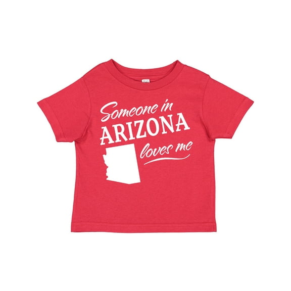 Inktastic Someone in Arizona Loves Me Boys or Girls Toddler T-Shirt