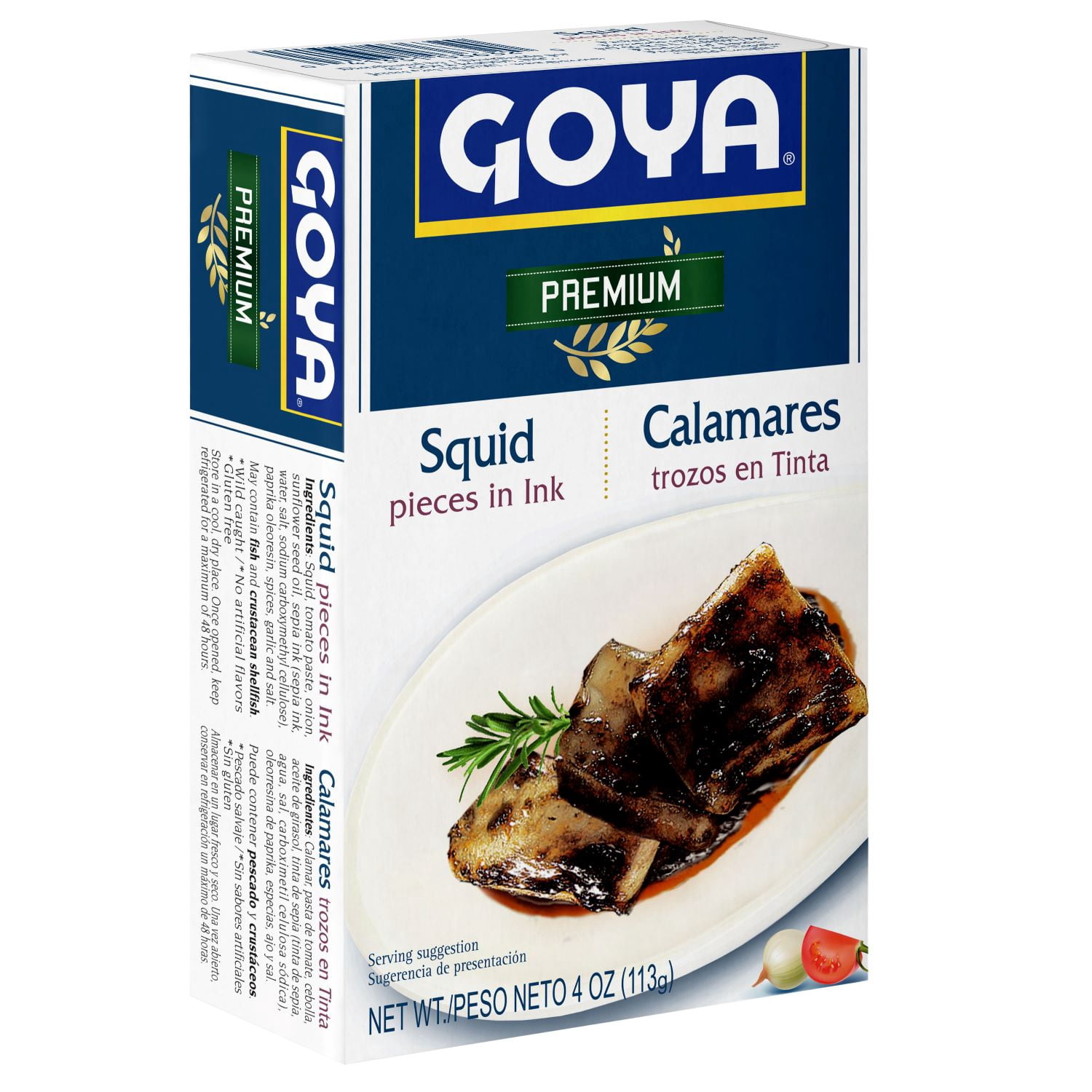 (3 pack) Goya Goya Squid, 4 oz
